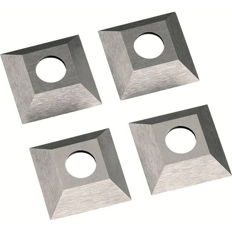 FLEX HSS-Wendemesser Satz (4 Stück), 21x21 für Rinnenträger-Einlassfräse RFE 40 18.0-EC