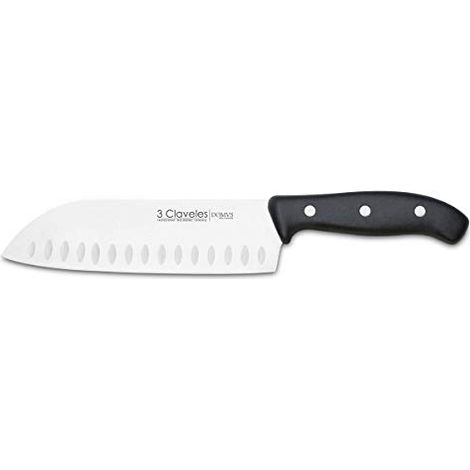 Coltello Santoku 18cm manico in polipropilene 0957 3 Claveles (1/4)