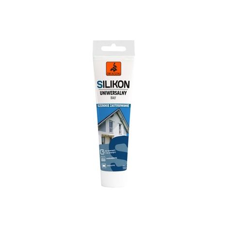 Selgros111 Silicona universal blanca 100ml - junta, pegamento