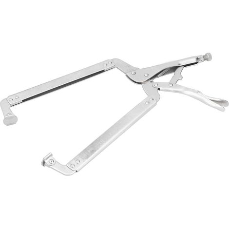 Étau de serrage multifonctionnel en acier au chrome-vanadium de 45,7 cm (18 po), robuste et réglable, à verrouillage, mécanique (1/5)