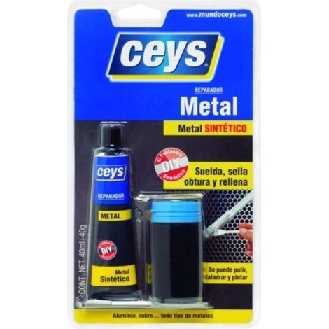 Reparador Superficie Metal Bic 40Ml+40Gr Metalceys Ceys
