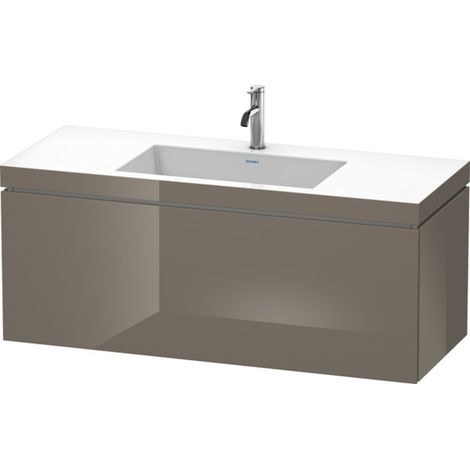 Duravit L-Cube c-bonded Ensemble suspendu, 1 tiroir, sans (1/2)