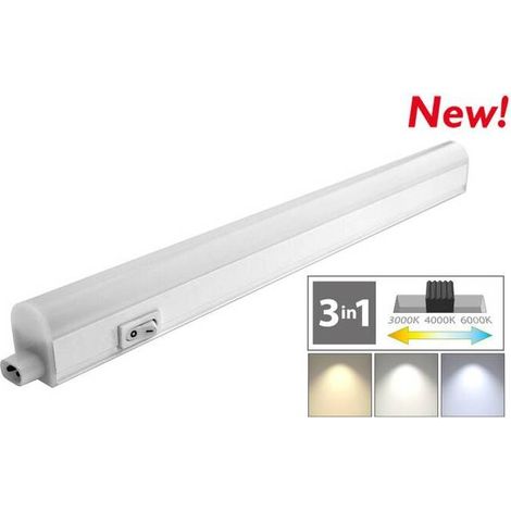 REGLETTE LED  60 CM  9W  850LM  3000-4000-6000 K