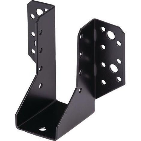 GAH Balkenschuh Typ A 45/110 2 mm ETA-08/0171Stahl verzinkt, schwarz kunststoffbesch. (1/3)