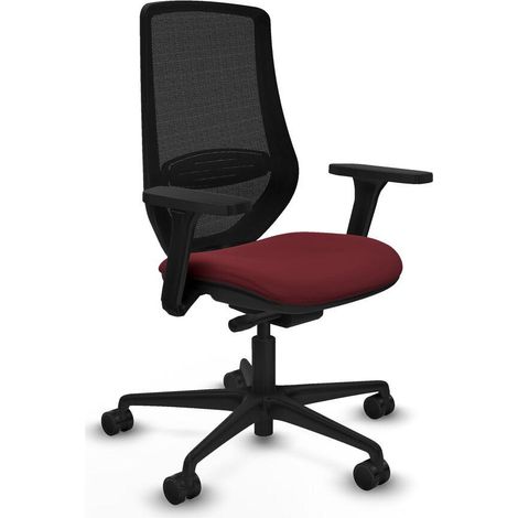 Piqueras y Crespo Mardos Silla de Oficina Granate Ergonómica (1/3)