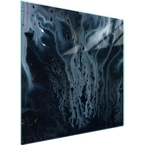 GLASSCHUTZPLATTE FÜR HERD 50x52 MARMOR (1/5)