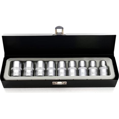 Coffret de douilles Torx 9 pièces KD10227 (1/5)