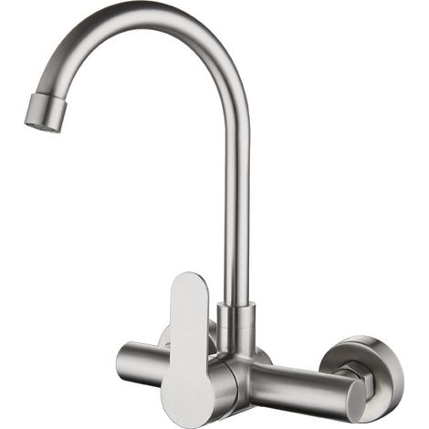 Robinet de cuisine Maple Inoxide 304 - Balai-serpillère/Bassin
