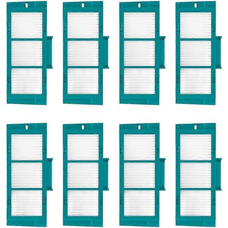 Filtres HEPA de rechange pour aspirateur robot Spot+Scrub AI : accessoires lavables et réutilisables (lot de 8). (1/5)