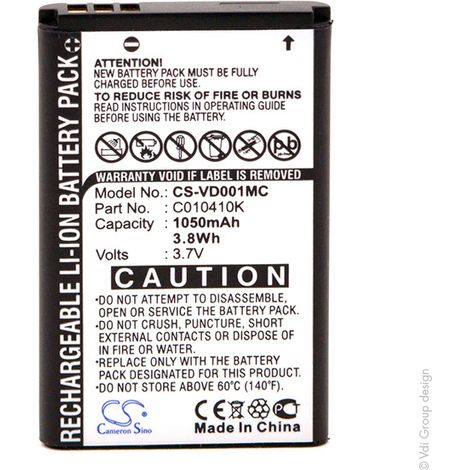NX - Batterie  photo - caméra 3.7V 1050mAh - C010410K (1/3)