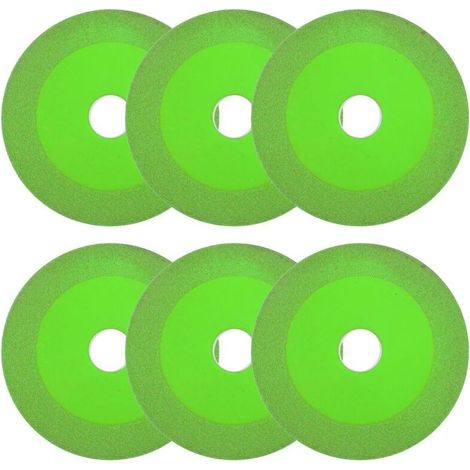 6 pièces Disque Coupe Verre , Disque Diamant Carrelage, Disque Carrelage pour Bouteille, Porcelaine, Jade, Granit, Verre (1/5)