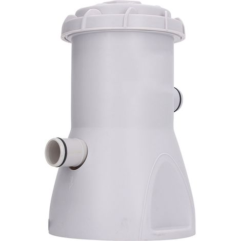 Pompe de filtration HS-8660 30W pour piscines hors sol - Conception simple, filtration des impuretés. Norme européenne 220-240V. (1/5)