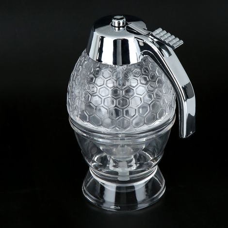 Distributeur de sirop domestique, pot à miel, récipient vintage, réservoir de distribution de miel (1/5)