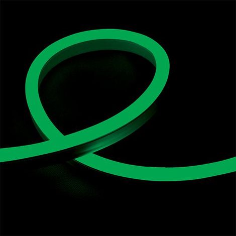 LED NEON FLEX 12W/M 24V IP65 VERDE