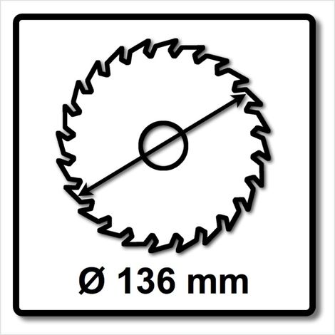 BOSCH Lame de scie circulaire Ø136mm Standard for Steel - 2608644225 - 136 mm - 1.6 mm - 20 mm - 30 dents (1/5)