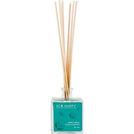 BigBuy Duftstäbchen Mikado Eco Happy Clothes Cleaner, 95 Milliliter, Verschiedene Materialien, Multicolour
