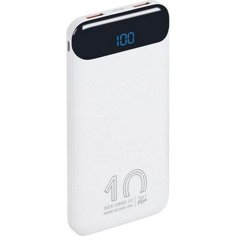 rivacase VA2540 batería externa blanca 10000 mAh