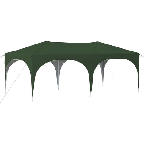 Pop-up Partyzelt 575 x 288 x 245 cm Grün Oxford-Stoff vidaXL (1/5)