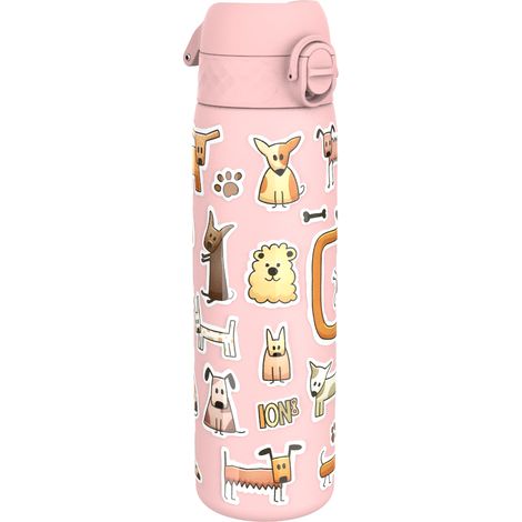 ION8 Single Wall I8SS600PPDOGS Hunde-Sportflasche, 600 ml