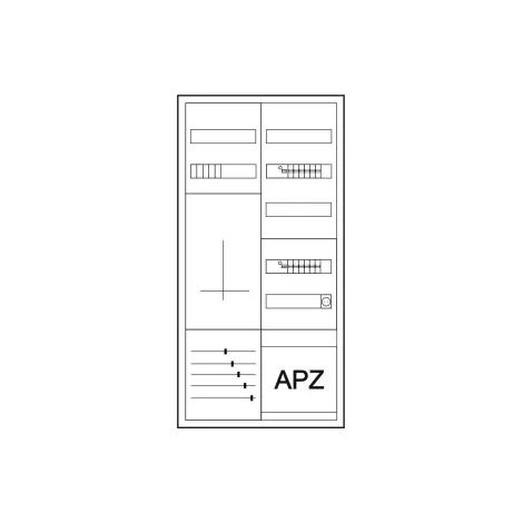 Eaton Zähler-Komplettschrank 3-Punktbefestigung B ZSD-ZV-1100/APZ/B