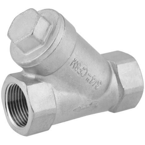 Filtre à crépine en acier inoxydable de type Y, filetage 3/4\ (1/5)