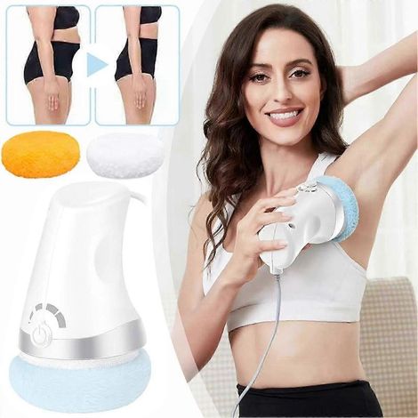 Appareil de massage électrique anti-cellulite avec 2 électrodes, appareil portatif de type nordique pour sculpter le corps (dos, ventre, fesses, jambes, bras) et raffermir la silhouette.-AquaForge (1/5)