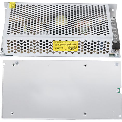 Adaptateur secteur à découpage pour équipement LED, transformateur reprogrammé pour vidéosurveillance DC5V (S-100-5 (5v 20a 100W) AC110/220V±15%) (1/5)
