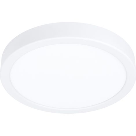 Plafoniera Esterno Contemp Argolis 2 Acciaio Bianco Policarbonato Led D28,5Cm