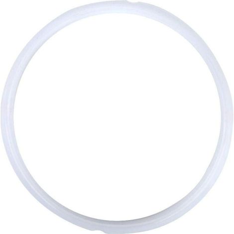 1 pièce d’anneau d’étanchéité en silicone compatible avec les cuiseurs multicuiseurs Instant Pot de 5 L et 6 L, ainsi que les autocuiseurs de 8 L – joint d’étanchéité de rechange (blanc, adapté aux mo
