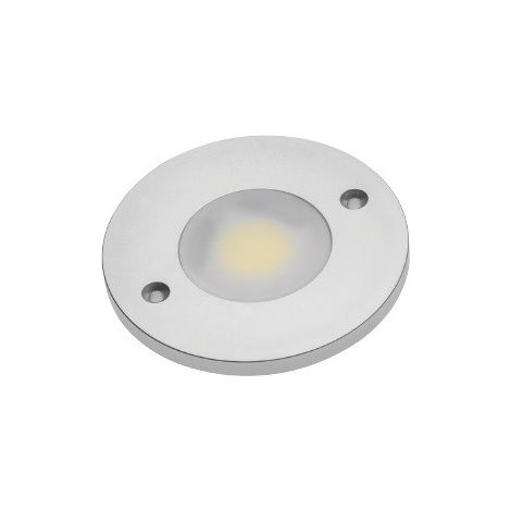 SPOT LED COB ROND BLANC FROID 1 DIODE LED COB 3W 280LM 60x60x5MM CONNECTEUR MINI AMP (1/3)