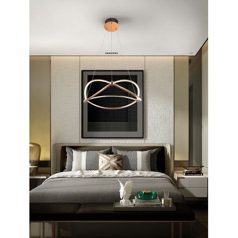 LAMPARA LED OCELLIS 60Ø ORO ROSA (1/4)