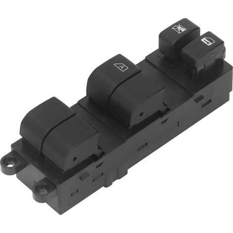 Interrupteur de lève-vitre électrique 25401 ED500 Noir, interrupteur de commande principal de lève-vitre de remplacement pour Versa 2007-2010 (1/5)