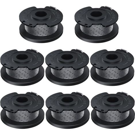 8 spools of 1.6 mm line - 5 m length - Compatible with Bosch grass trimmers - Reference F016800569 - Complete maintenance kit.