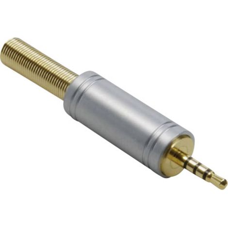 JACK 2.5 MM MÂLE DROIT BKL ELECTRONIC 1103086 PÔLES: 4 STÉRÉO OR 1 PC(S) (1/2)