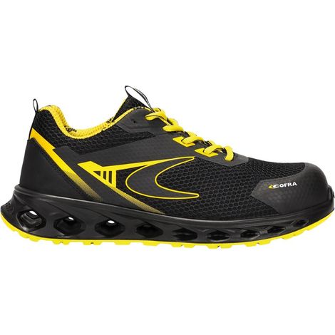 Cofra Gait ESD S1PS FO SR Sicherheitsschuhe - 45 EU - Schwarze