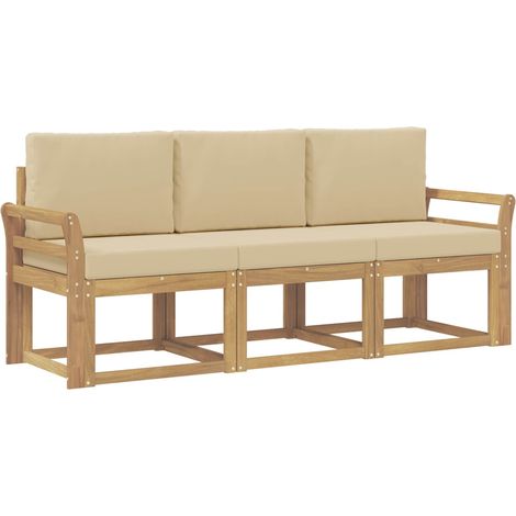 Set di divani da esterno 3 pz  Salotto da Giardino (1/5)