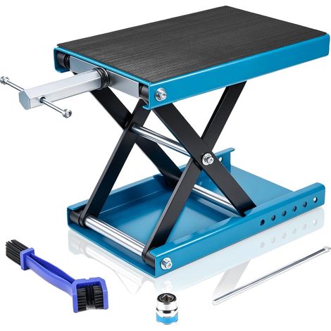 Gatos para motocicletas, capacidad de 1100 lb, altura ajustable, elevador de motocicletas (1/2)