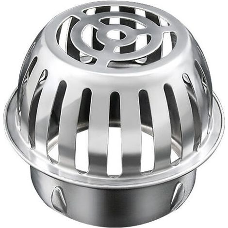 royaluxe -Filtres de Gouttière en Acier Inoxydable Protège-gouttières en Métal Protection Crapaudine de Gouttière Protection Gouttiere Antirouille Filtres de Gouttière Etanche Grille Goutiere.Gu.B/bon (1/5)