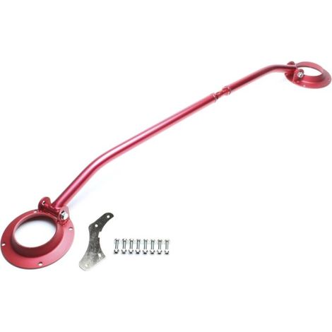 Barre anti rapprochement Alu Rouge avant Volkswagen passat de 1987 a 1997-32944144
