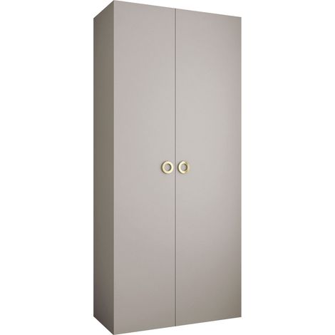 Armario Hartford 540, Cachemira, 246x110x42cm, Puertas de armario: Con bisagras, Número de estantes: 0