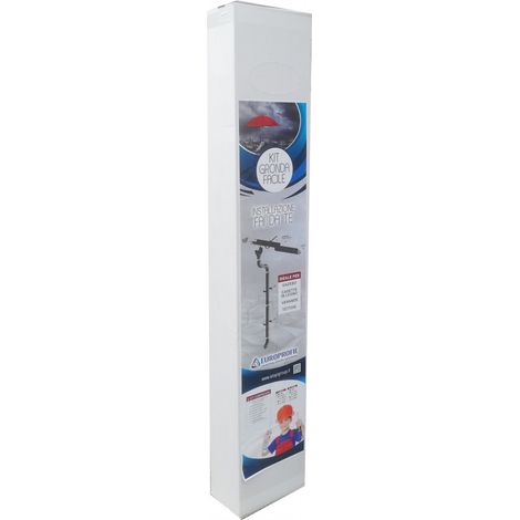 Kit grondaia tonda colore testa di moro (1/4)