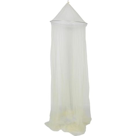 Moustiquaire ronde Princesse pour lit d'enfant, beige (1/5)