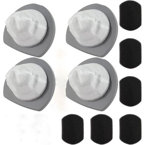 Filtres et filtres en mousse compatibles avec les aspirateurs balais légers sans sac Bissell Featherweight 2033, 2033M, 20331, 20333, 20336, 20339 (1/2)