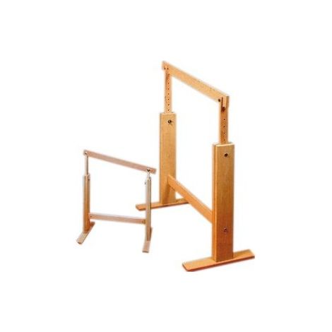 Tréteau réglable en pin – Hauteur ajustable 65-89 cm – Charge maximale 120 kg – Vendu par paire pour projets professionnels