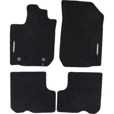Tapis de Sol de Voiture pour Dacia Logan II 2012-2020 Velours Imperméable 4Pcs (1/5)