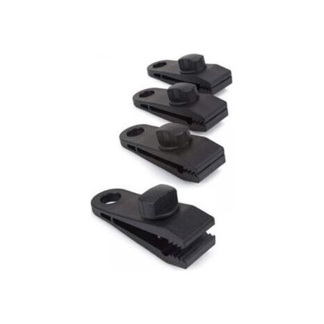 Lot de 30 clips pour bâche de tente, clips de verrouillage, clips pour auvent, clips pour bâche de camping, pare-soleil, bâche de piscine (1/5)