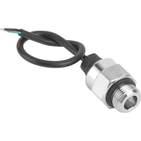 Drucksensor, Hochpräziser Wasserdrucksensor 1 Stück G3/8 mit Schraubanschluss IP65 mit analogem Schutz und analogem Signal (0-5 BAR) (1/4)