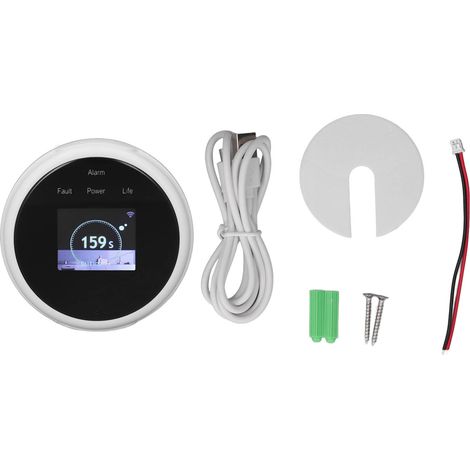 Intelligenter WLAN-Erdgasdetektor, LPG-Leckalarm mit USB-Stromversorgung für brennbare Gase (1/5)