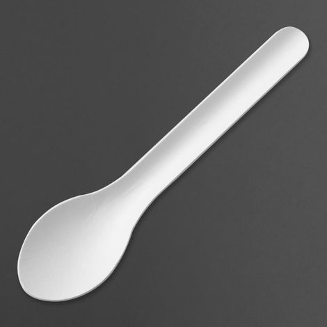 Cuillères en papier Fiesta Compostable 150 mm (lot de 100) - FIESTA RECYCLABLE (1/5)
