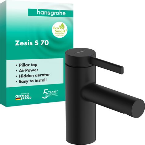 hansgrohe Zesis S Standventil 70 mit Hebelgriff für Kaltwasser (1/2)